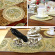 Vase mat European coaster insulation mat ຊາ coaster ຕາຕະລາງ mat ashtray mat desktop lamp gasket vase mat