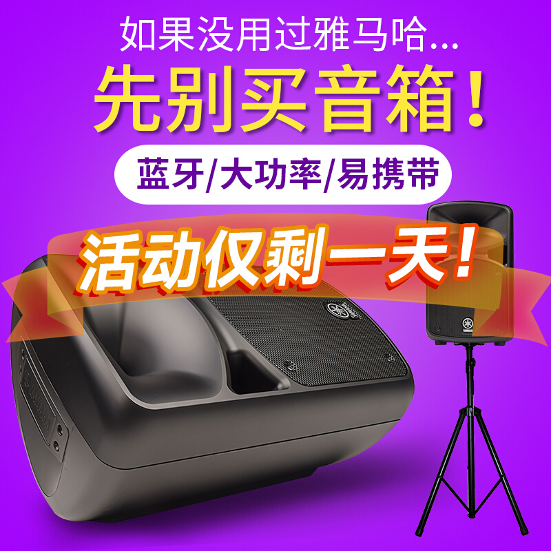 Yamaha Mountain Leaf Sound Suit 600BT 400BT Professional Band Performance Portable with Bluetooth speaker