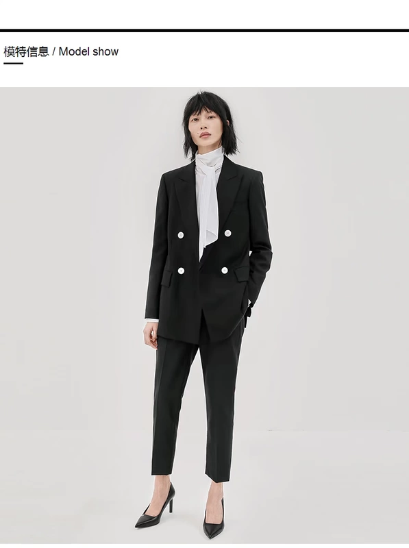MOCO giải trí Hồng Kông phù hợp với bộ đồ nhỏ 2018 mới nữ nhỏ phù hợp với áo khoác nữ MA183JKT106 Moan