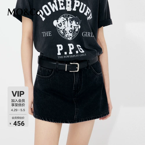 Черные цветные джинсовые асимметричные штаны, ретро мини-юбка, шорты