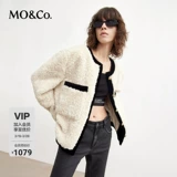 Бархатная короткая куртка, оверсайз, в стиле Шанель