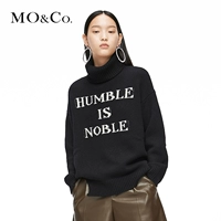 Moco Winter Street Alphabet Set Set Wool Sweat Mbo4SWTX20 Mo Anke