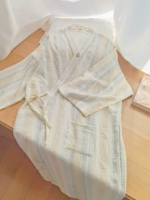 H1-Symphony ночная рубашка из хлопкового газа синего цвета