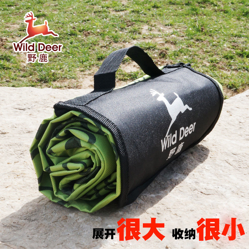 Picnic mat Oxford cloth moisture proof mat Thick waterproof spring flocking suburban grass mat outdoor mat 200*150