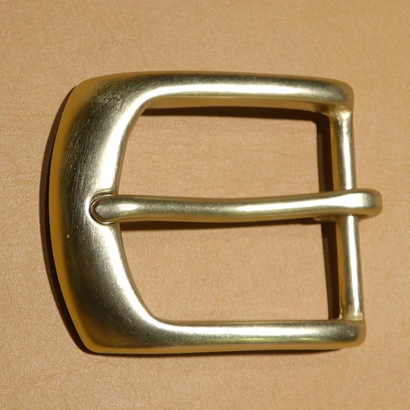 Men's belt buckle brass 40mm inside width