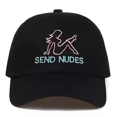 Men Women SEND NUDES Snapback Cap