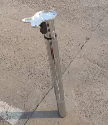 Folding feet, retractable feet, bar feet, folding table legs, lifting table legs 71, adjusted to 110cm, bright 6cm thick