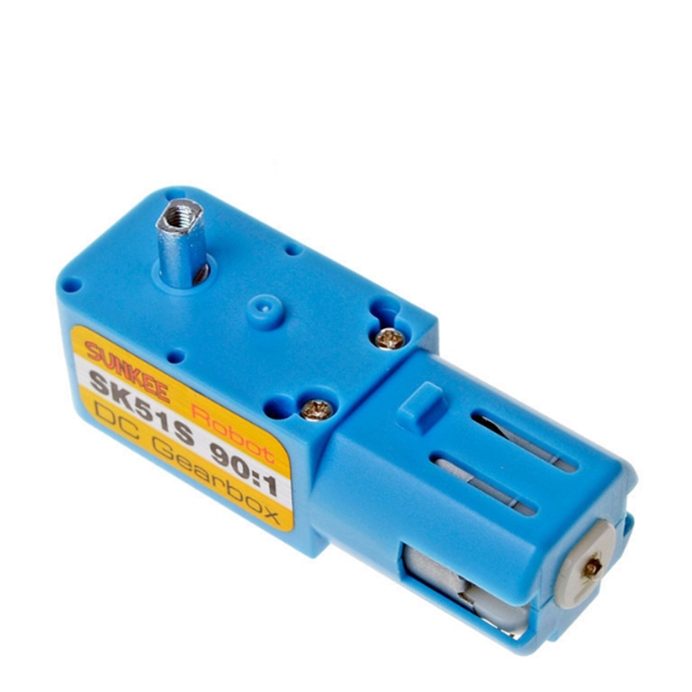 TT马达全金属双轴减速电机 双轴6V 110RPM tt电机玩具马达机器人