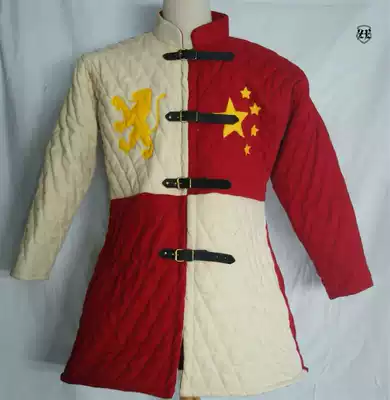 (Customized short swing cotton armor) short thick Knight clothes shirt