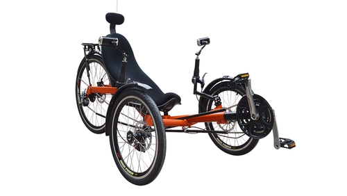 Стеклянная изогнутая трубка, складное кресло, трехколесный лежачий велосипед