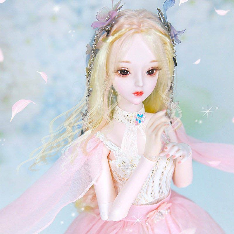 De Must Win Doll Dreams Fairy Tale Series Peach Blossom 62cm Yan Shie-changing Princess Elina bjd Caroline