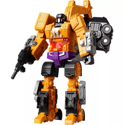 Jinjiang Dali King Kong deformation dump bucket mixing bulldozer engineering vehicle six-body model robot toy
