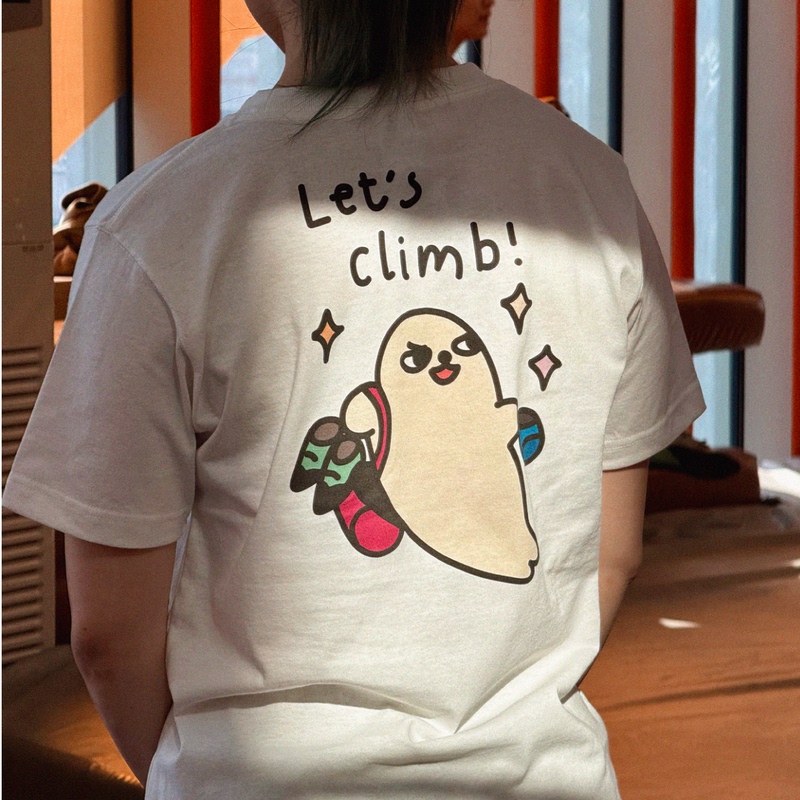 Yesseallife Rock Climbing Series Vol.2 “Climb On” “Cable Thief” Pure Cotton Short-Sleeve T-Shirt