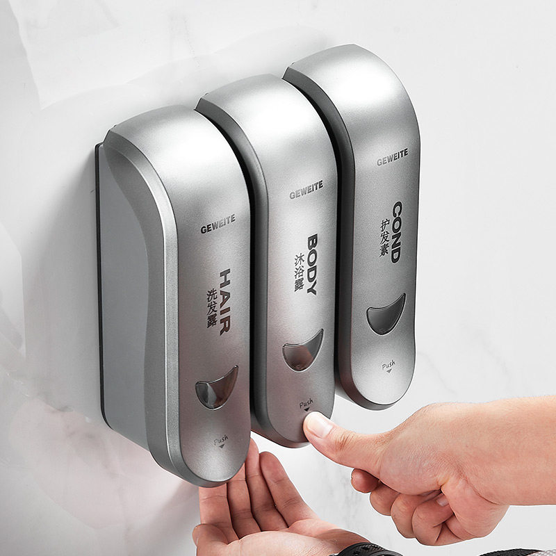 Home Punch-Free Soap Liquid Soap Liquid Soap Hanging Wall Machine Split Bottle Hotel Shampoo Body Wash Water Body Shower Box Wall-mounted