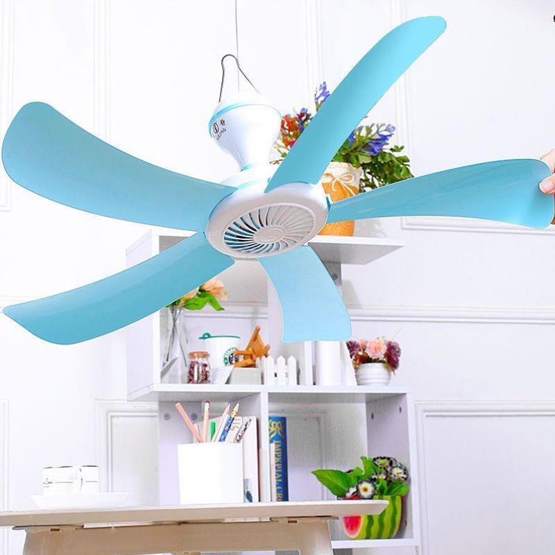 Small Ceiling Fan Bed Small Fan Silent Hanging Mosquito Net Fan Student Dormitory Mini Home Ceiling Fan Small Electric Fan