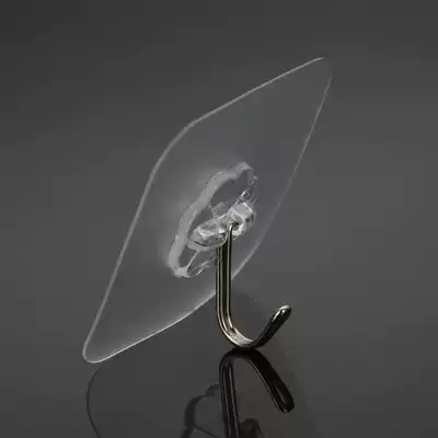 Kitchen strong glue adhesive hook incognito free Hook bathroom room sticky hook load-bearing behind qiang bi gua adhesive hook