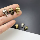 DIY Закрепление панк Diablo Skull Skin Skin Bag Bag Обувь DIY вспомогательные материалы аксессуары сплав маленький призрак