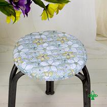 Round stool cover fabric round stool cushion cushion seat cushion stool cover round stool cover elastic band design household round chair cushion