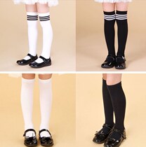 Half childrens high socks Primary School students summer simple stockings sports cotton boys socks boys and girls Big