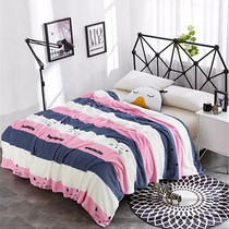 Summer blanket thickened coral velvet flannel sheets childrens nap air conditioning blanket winter thickened blanket