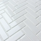 Северное состояние человека Графическая мозаичная плитка маленькие гранулы белые фоновые настенные настенные консорциум кухонная плитка кухонная стена