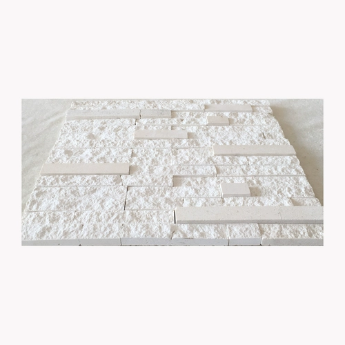 Рисовая белая каменная мозаичная наклейка 3D натуральный мраморный белый песок