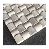 Серая мраморная мозаика, настенные наклейки из натурального камня, серое дерево, арочная хлебная плитка, фон, настенная барная стойка, туалетная комната