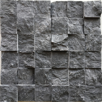 Black Pool Mosaic Wall Patch Natural Marble China Black Section Culture Brick Bar Terrace Balcony Background Wall Brick