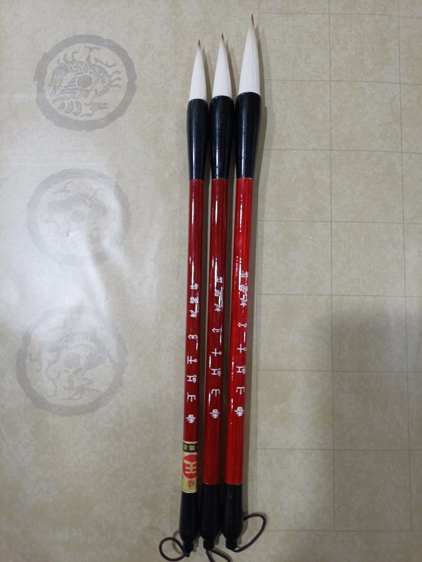 Fragrant mountain red leaf wolf sheep and big, medium and small script calligraphy freehand brush for landscape flowers and birds characters