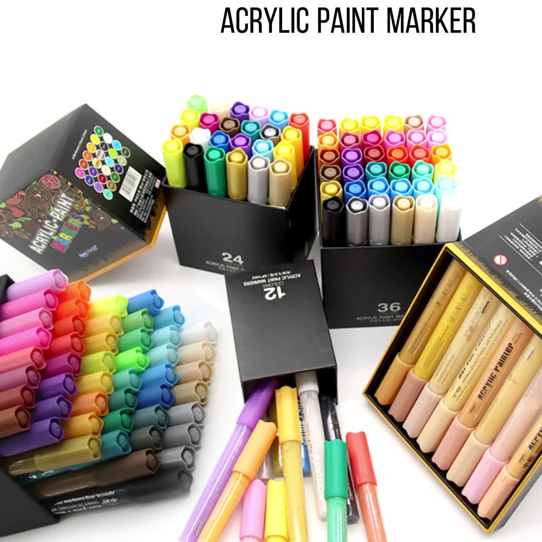 Sipa Sp1002 Color Art Marker Indelible Ink Empty Waterproof Permanent