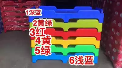 Thickened injection bed Children's bed Children's bed Plastic bed Kindergarten special bed Injection bed Rotomolding bed