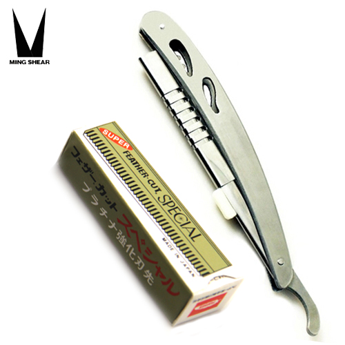 Beauty Beauty Hair Special Sharpened Hair Knife Shatter Knife Fight Thin Knife Stainless Steel Home Rational Store Delivery Blade 10 Pieces