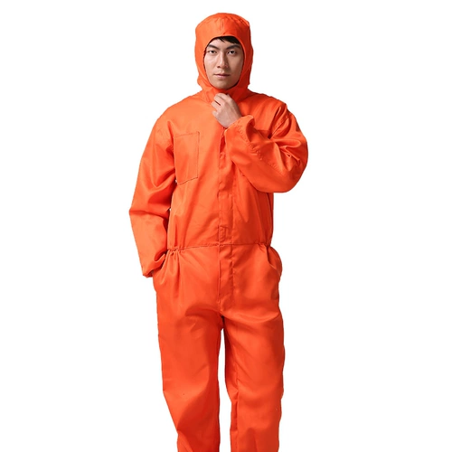 Комбинезон подходит для мужчин и женщин с капюшоном, баллончик с краской для работы