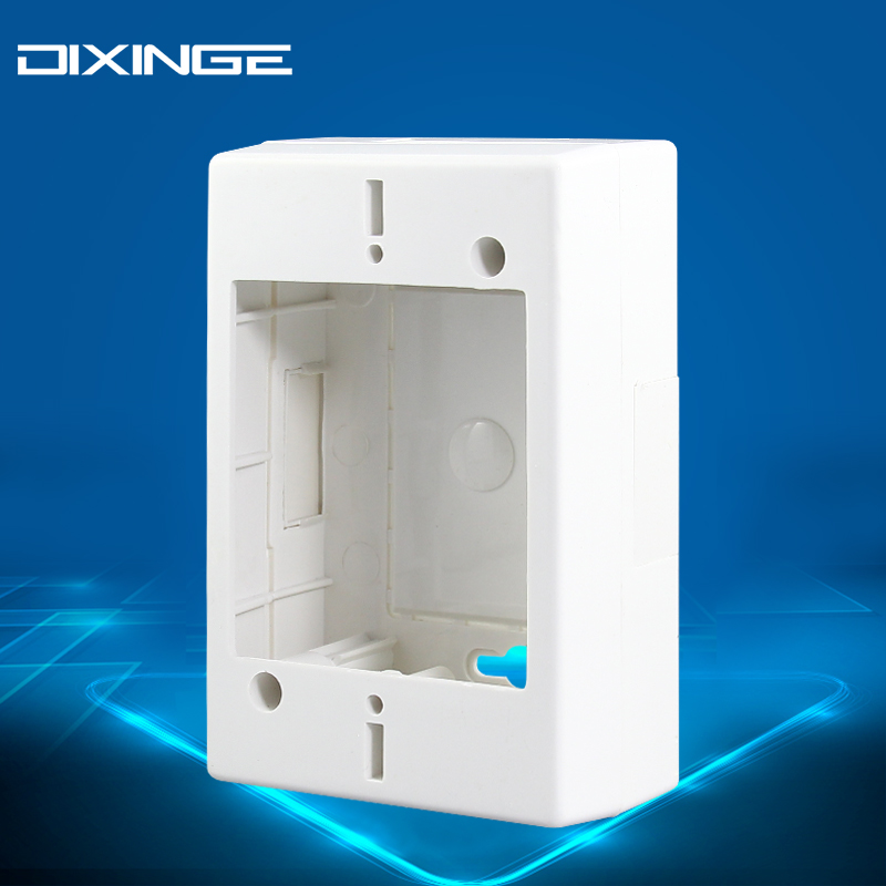 118 type American open junction box American wall switch Plastic open box South American Power Outlet installation bottom box