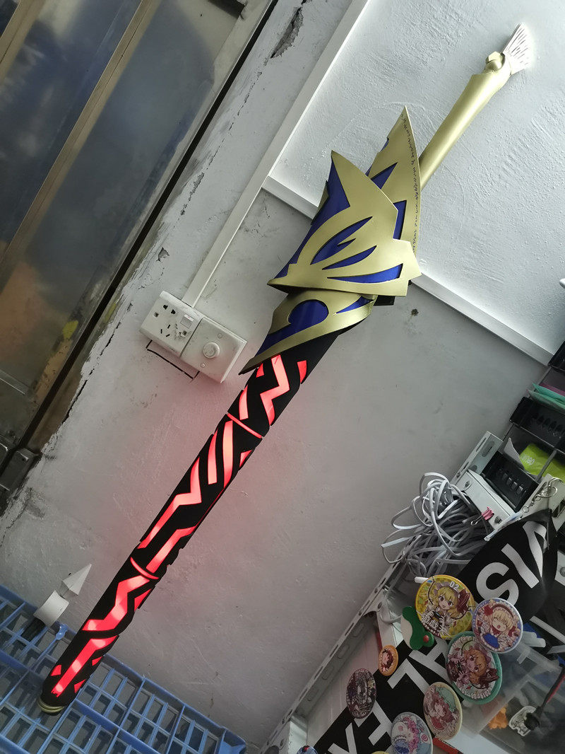 (Turn-based) Spot COSPLAY Glittering Gilgamesh Weapon EA Weather Deviation Sword