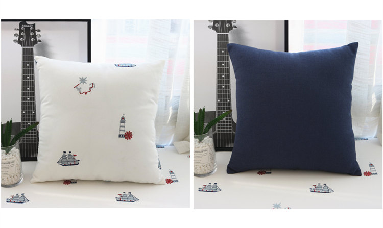 sinh viên phòng cửa sổ khoang đệm sofa giường gối Địa Trung Hải nap gối Mỹ phong cách trẻ em Anh với lõi - Trở lại đệm / Bolsters ghế lười phòng ngủ
