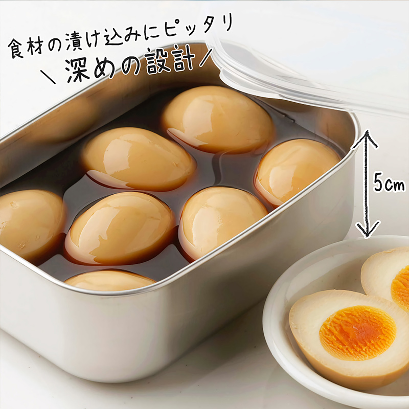 Japan Imported Stainless Steel Food Preservation Box Kitchen Fridge Refreshing Meal Lunch Box Refreshing Bowl Ice Box Ice Bowl