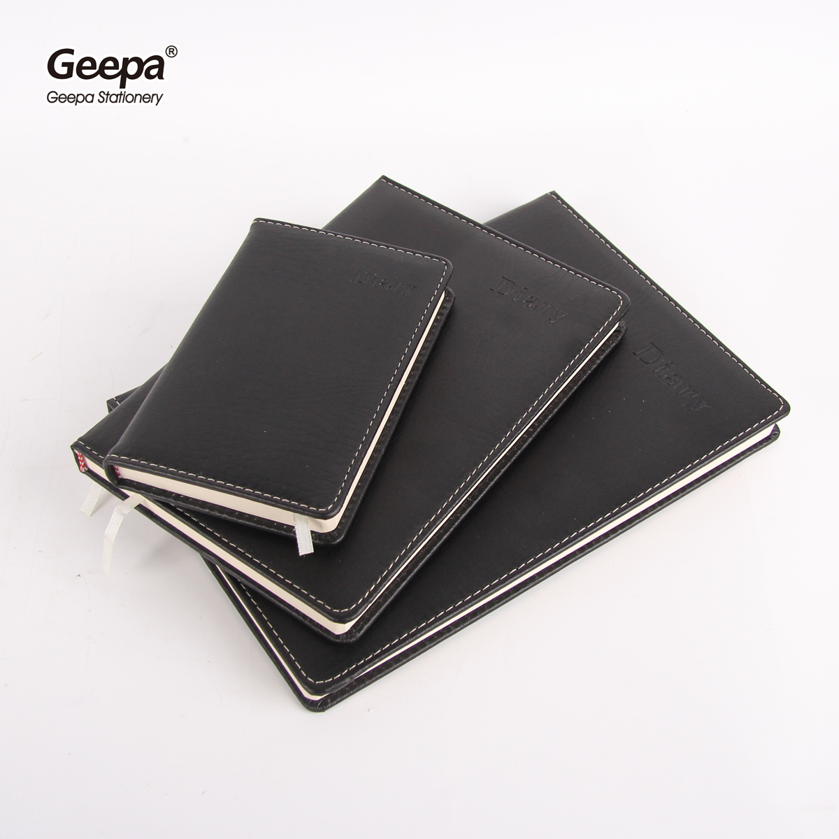 Golden Pie 53 Series Notebook 25 Open Notes Book A5 Leather Face Remember 18-53 Business Record Day