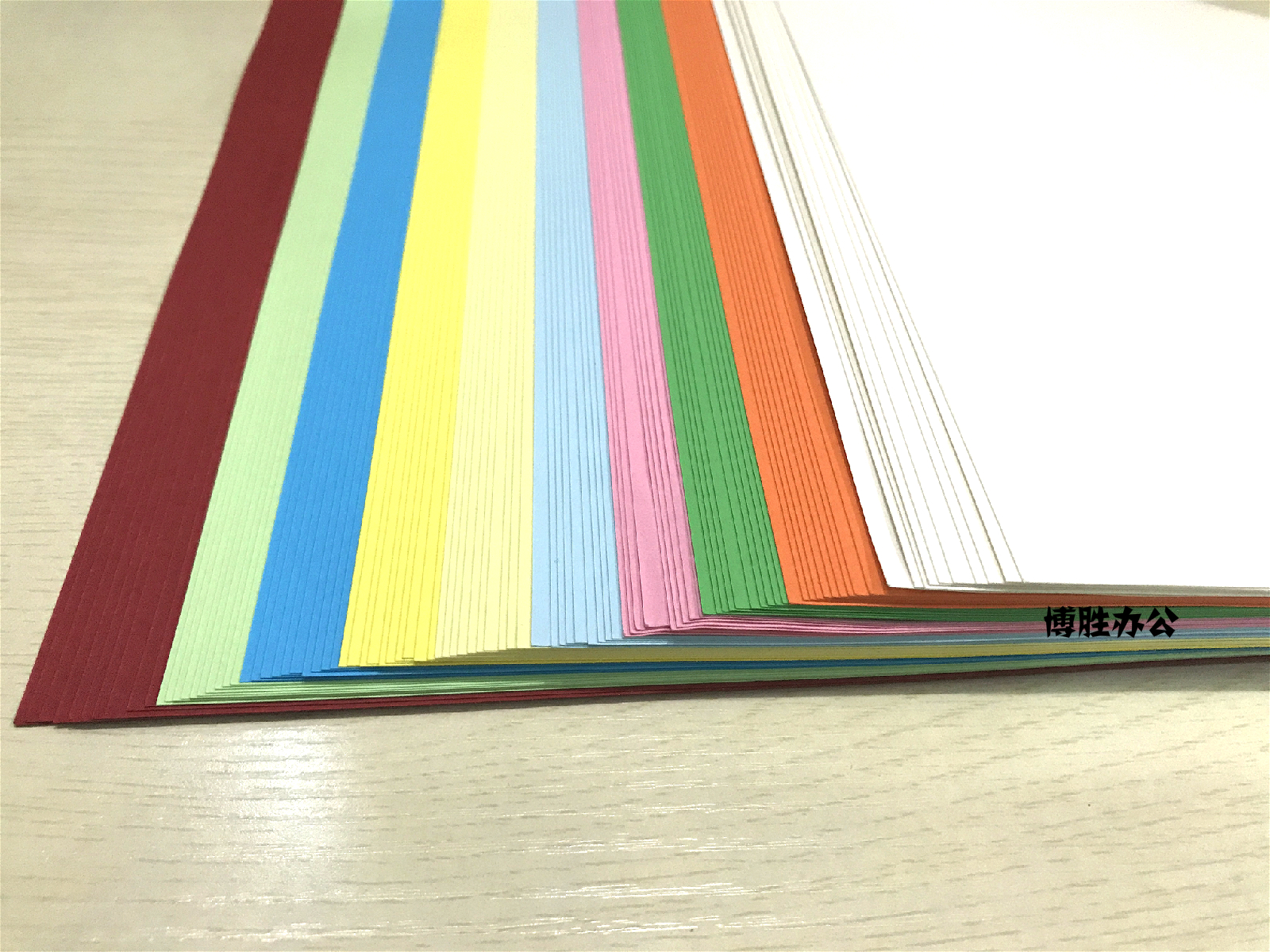 A4 80g giấy màu 180g giấy chúc mừng cứng 100 màu hỗn hợp trẻ em tự làm tranh thủ công màu giấy - Giấy văn phòng giá của giấy văn phòng