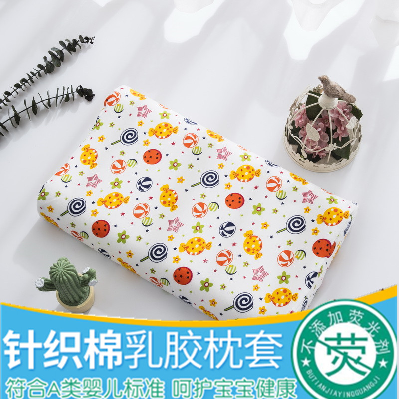 Thailand All Cotton Small Pillowcase 44x27 Sun Memory Cotton Pillow Case Memory Cotton Pillow Case