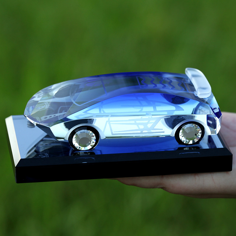Carnouchi Car Perfume Seat Fashion Craft Crystal Car Model Vehicle Car Car In-car Ornament Swing Personality Lettering
