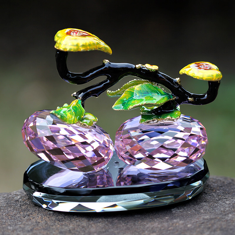 Carnouchi thing Ruyi car perfume seat Vehicular Vehicular Inner Ornament Car front Process Crystal Pendulum Decoration Fragrant Lavender