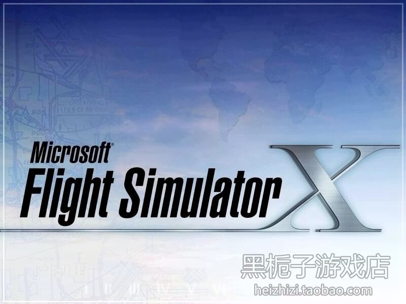 [Black Gardenia] Microsoft Flight Simulator 10 Main Program Fsx Non-Censored Version Can Install Any Plug-In