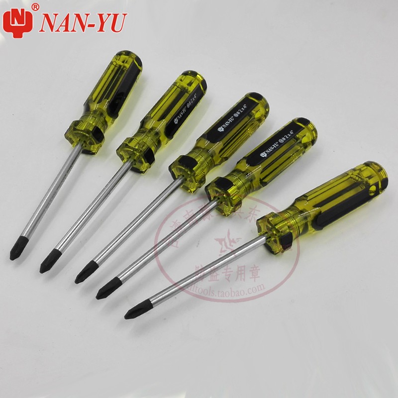 NANYU crystal handle cross screw opener screw opener high strength screw opener Southern Yu I cross screwdriver