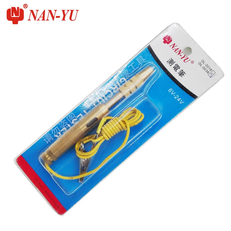 Nanyu Dongliang auto repair electric pen tool 6-24V bronze automotive circuit electric pen diode test electric pen