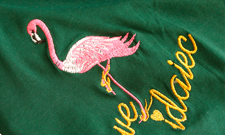 Đề nghị bẻ tường ~ rất thoải mái! Girl Heart Flamingo Phiên bản Hàn Quốc của đồ ngủ cotton lỏng cho nữ mùa xuân và mùa thu có thể được mặc đồ bộ thể thao nữ