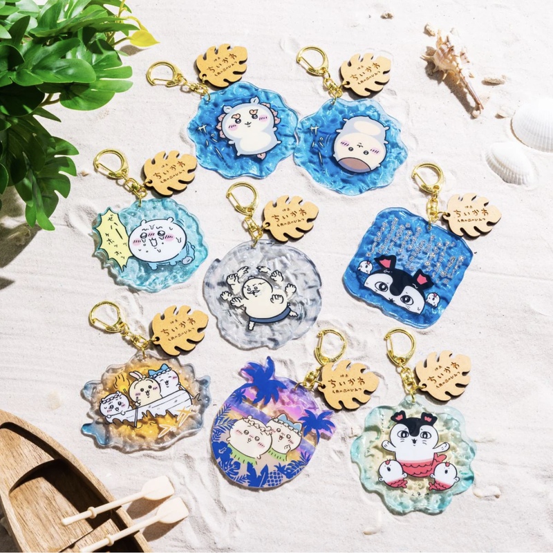 【Domestic Stock】 Chiikawa Japanese Version Movie Series Water Ripple Acrylic Keychain 【Domestic Stock】 Chiikawa Japanese Version Movie Series Water Ripple Acrylic Keychain