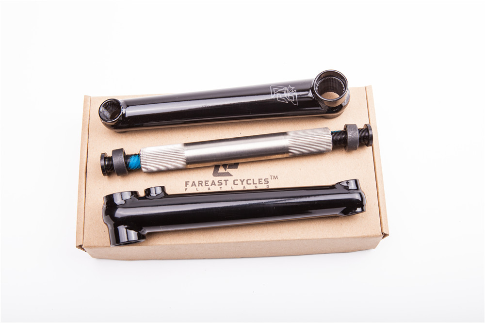 FEC Bmx crank Bike crank Flat Ground Fancy 4130 Chrome Molybdenum Steel Bike Crank