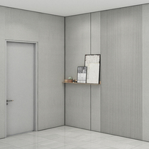 Wood veneer decorative background wall paint-free wall siding UV Keding wood grain plate ecological wood imitation marble