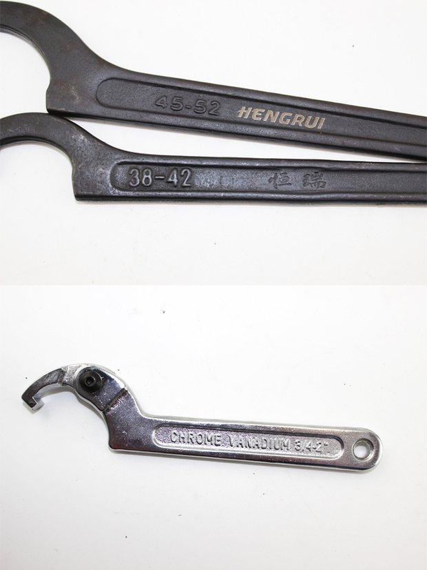 Xe máy điện phía sau xe giảm xóc điều chỉnh công cụ cờ lê giảm xóc - Bộ sửa chữa Motrocycle các thiết bị sửa chữa xe máy	
